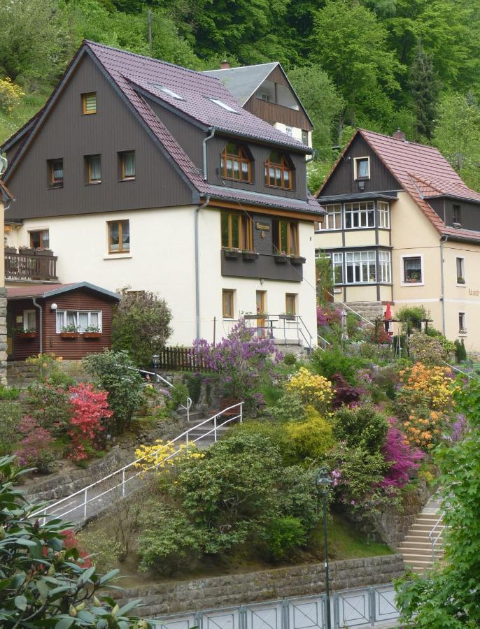 Ferienwohnung Morgensonne Kurort Rathen Exterior foto